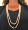 Collier Sautoir - Collier 2 rangs de perles de culture en or blanc 18 ct 58 Facettes 788239