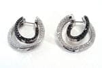 Boucles d'oreilles Boucles d'oreilles en or blanc 18 carats et diamants naturels 58 Facettes MG-900429