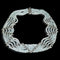 Collier Collier en or blanc 18 carats avec aigue-marine et diamants 58 Facettes IG-200141