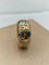 Bague 55 Bvlgari Alveare - Bague en or jaune 18 carats et acier 58 Facettes