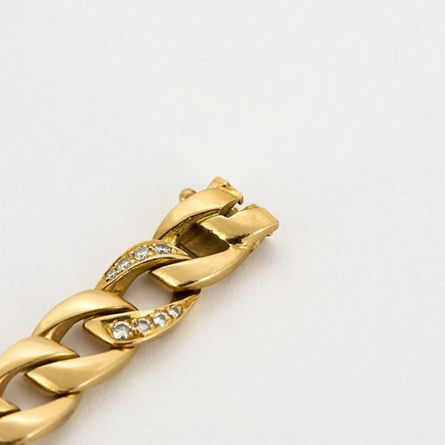 Boucles d'oreilles Cartier Bergame - Parure en or jaune et diamants 58 Facettes 58FC14