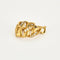 Boucles d'oreilles Cartier Bergame - Parure en or jaune et diamants 58 Facettes 58FC14