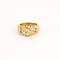 Boucles d'oreilles Cartier Bergame - Parure en or jaune et diamants 58 Facettes 58FC14