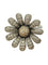 Bague Bague fleur en or blanc 18 carats et diamants 58 Facettes