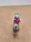 Bague 55 Bague solitaire rubis et diamants en or blanc 18 carats 58 Facettes