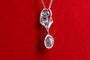 Pendentif Pendentif en platine avec diamants, vers 1925 58 Facettes 240658