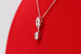 Pendentif Pendentif en platine avec diamants, vers 1925 58 Facettes 240658