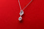 Pendentif Pendentif en platine avec diamants, vers 1925 58 Facettes 240658