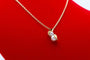 Pendentif Pendentif moderne en or jaune 750 et perles de culture 58 Facettes 240385