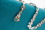 Bracelet Bracelet maille jaseron or blanc 58 Facettes 240279