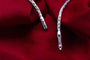 Collier Collier marguerite - Pendentif en or blanc 750 serti de diamants 58 Facettes 240108