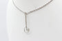 Pendentif Pendentif tige en or blanc 18 carats avec diamant 58 Facettes 240645