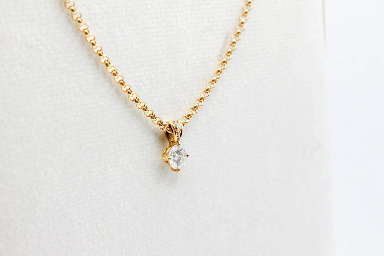 Pendentif Pendentif en or jaune et diamants naturels 58 Facettes 240306