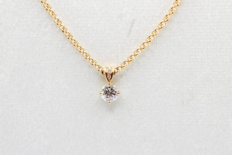Pendentif Pendentif en or jaune et diamants naturels 58 Facettes 240306