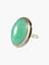 Bague 48 Bague ancienne en or blanc et jade jadéite 58 Facettes