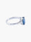 Bague 54 Bague en or blanc - Saphir de Thaïlande et diamants 58 Facettes