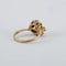 Bague 57 Bague tourbillon vintage en or blanc 750, perle Akoya et diamants 58 Facettes