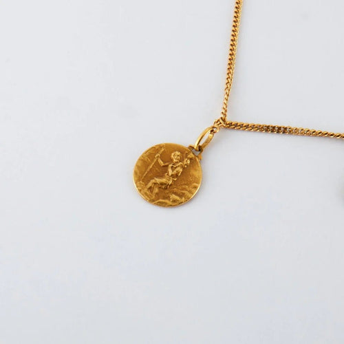Collier Collier 3 médailles religieuses en or jaune 58 Facettes