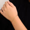 Bracelet Bracelet maille plate en or rose 750 58 Facettes