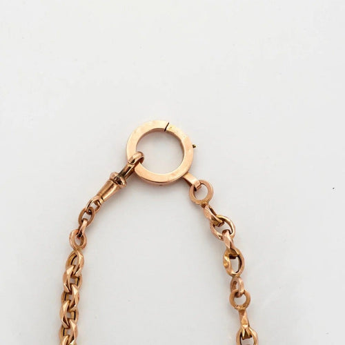 Montre Chaîne de montre - chaîne de montre en or rose 58 Facettes