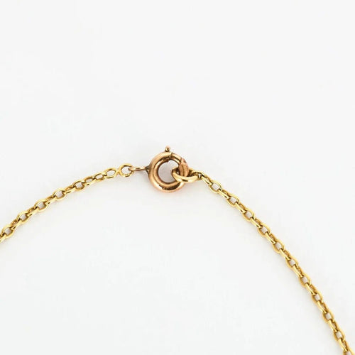 Collier Collier draperie en or jaune et perles fines 58 Facettes