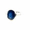 Bague 52.5 Bague en or blanc 18 ct saphir et diamants 58 Facettes
