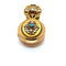 Pendentif Napoléon III - Pendentif porte-photo en or jaune, turquoise et perles 58 Facettes