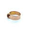 Bague 59 Bague jonc ancienne en or jaune 18 ct et citrine 58 Facettes