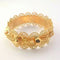 Bracelet Bracelet rigide oriental filigrané en or jaune 18 carats 58 Facettes