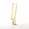 Bracelet Bracelet avec pendentif en or jaune 18 carats et diamants 58 Facettes