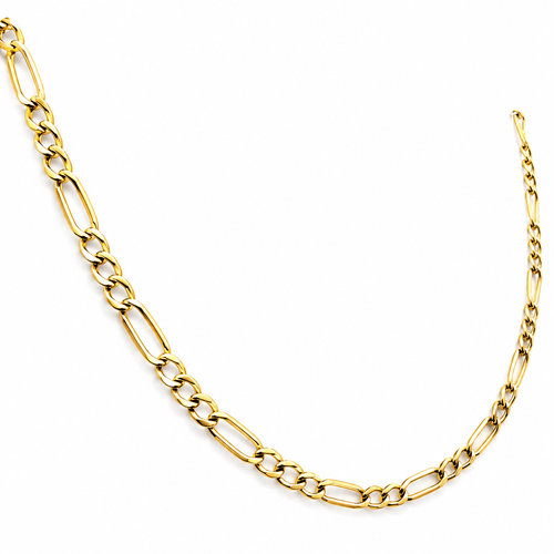Collier Collier chaîne en or jaune 14 carats 58 Facettes