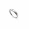 Bague 54 Bague en or blanc 18 carats sertie de diamants 58 Facettes