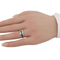 Bague 51 Bague en or blanc 18 carats avec saphirs et diamants 58 Facettes