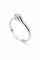 Bague 52 Solitaire - Bague en or blanc et diamant 58 Facettes