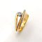 Bague 55 Bague en or jaune et diamants 58 Facettes