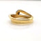 Bague 55 Bague en or jaune et diamants 58 Facettes