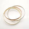 Bracelet Bracelet en or tricolore 18 carats 58 Facettes