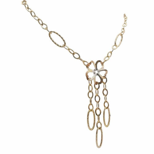 Collier Collier en or bicolore 18 carats 58 Facettes