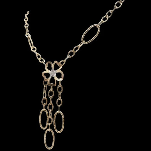 Collier Collier en or bicolore 18 carats 58 Facettes