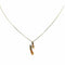 Collier Collier avec pendentif en or jaune 18 carats et diamants 58 Facettes