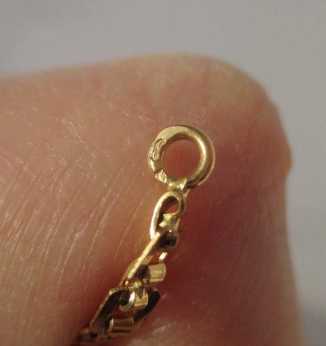Bracelet Bracelet gourmette d'identité en or rose 18k 58 Facettes