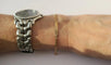 Bracelet Bracelet gourmette d'identité en or rose 18k 58 Facettes