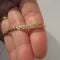Bracelet Bracelet gourmette d'identité en or rose 18k 58 Facettes