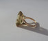 Bague 55 Bague cocktail en or rose et citrine 13 carats 58 Facettes