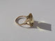 Bague 55 Bague cocktail en or rose et citrine 13 carats 58 Facettes
