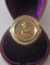 Bague 50 A. Augis - Bague chevalière Médaille d’Amour en or jaune, diamant et rubis 58 Facettes