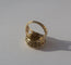 Bague 50 A. Augis - Bague chevalière Médaille d’Amour en or jaune, diamant et rubis 58 Facettes