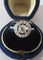 Bague 53 Bague Art déco en or blanc, platine et diamants 58 Facettes