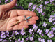 Broche Broche épingle - Épée en or rose 18 carats, diamants, perles et turquoise 58 Facettes