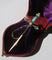 Broche Broche épingle - Épée en or rose 18 carats, diamants, perles et turquoise 58 Facettes